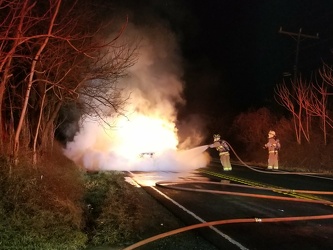 Car fire in Lucketts, Virginia [08]