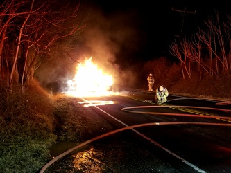 Car fire in Lucketts, Virginia [06]