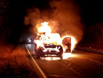 Car fire in Lucketts, Virginia [04]