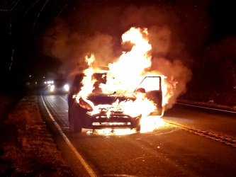 Car fire in Lucketts, Virginia [05]