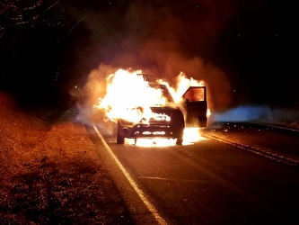 Car fire in Lucketts, Virginia [02]