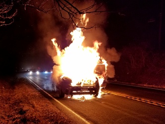 Car fire in Lucketts, Virginia [03]