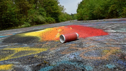 Discarded spray paint can [01]