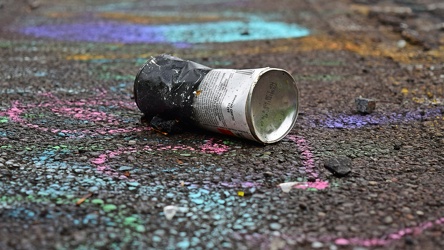 Discarded spray paint can [12]