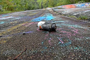 Discarded spray paint can [16]