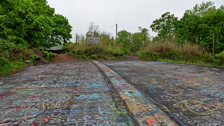 North end of the Graffiti Highway