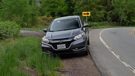 Honda HR-V parked on Route 61