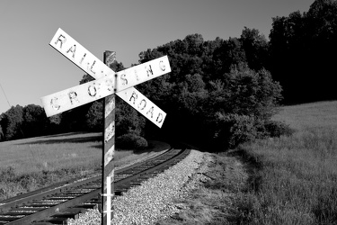 Vintage railroad crossbuck [08]