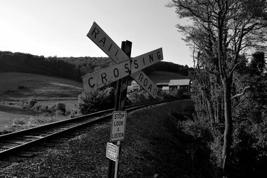 Vintage railroad crossbuck [06]