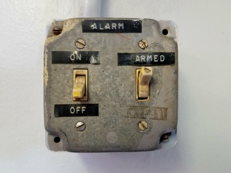 White's Ferry alarm switch