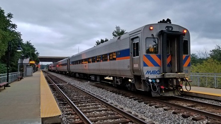 MARC train at Dorsey