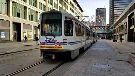 Buffalo Metro Rail near Lafayette Square [02]