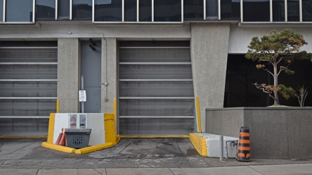 Loading dock at 2180 Yonge Street