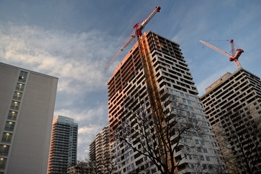 Apartment buildings under construction [02]