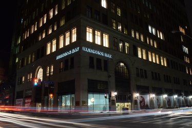 Hudson's Bay Queen Street at night [01]