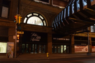 Hudson's Bay Queen Street at night [04]