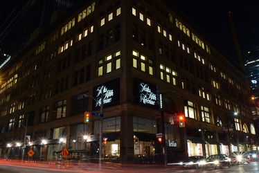 Hudson's Bay Queen Street at night [02]