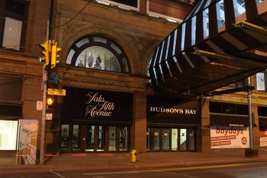 Hudson's Bay Queen Street at night [05]