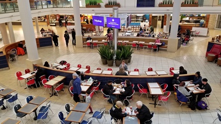 Food court at Pickering Town Centre