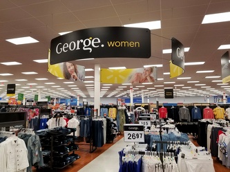 Walmart clothing department