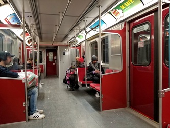 Car 5086 on the Bloor-Danforth Line