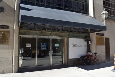 Richmond Street entrance at Hudson's Bay Queen Street store