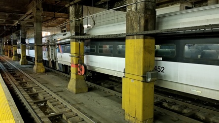 New Jersey Transit train at Penn Station