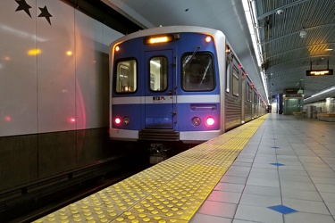 Baltimore Metro Subway train