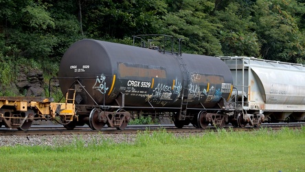 Freight train at Horseshoe Curve [03]