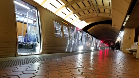 Green Line train at Fort Totten [03]