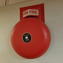 Simplex fire alarm bell