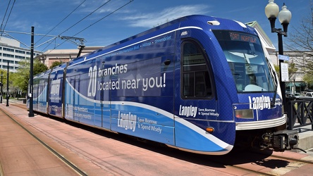 The Tide light rail at MacArthur Square station