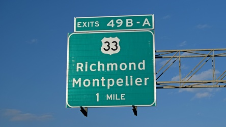 Signage for Exit 49 on Interstate 295 [06]