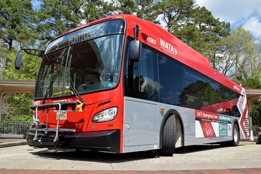 WATA bus 11907 at Williamsburg Transportation Center [04]