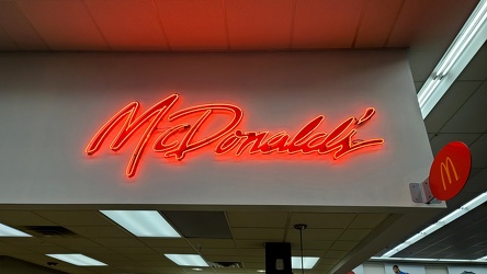 McDonald's "lightning" logo at Walmart [02]