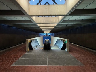 Escalators at East Falls Church