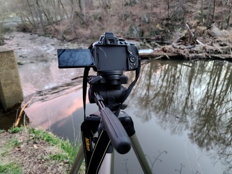 Photographing Burnt Mills Dam [02]