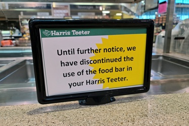 Food bar discontinued at Harris Teeter