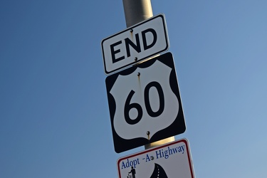 Eastern terminus of US 60 [02]