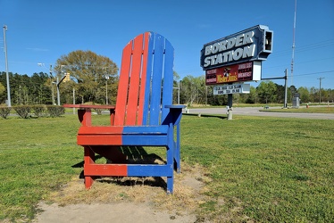 Adirondack chair at Border Station [02]