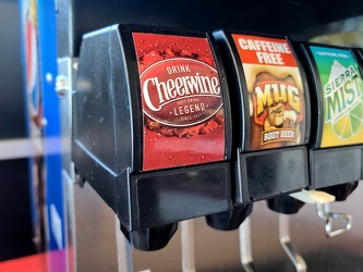 Cheerwine at soda fountain