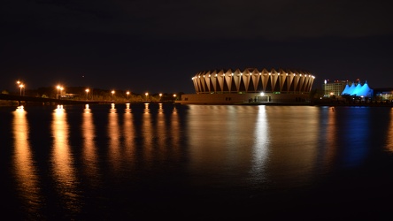 Hampton Coliseum at night [03]