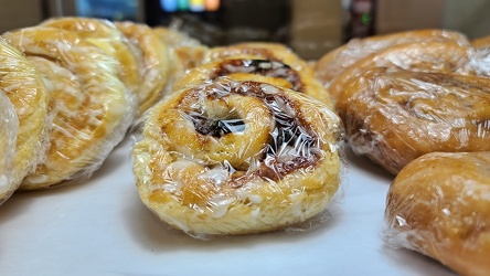 Individually wrapped breakfast pastries