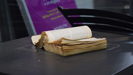 Abandoned book on a table [01]