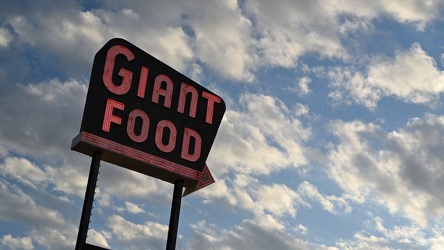 Neon sign at Giant Food in Laurel, Maryland [12]