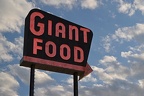 Giant Food sign, May 12, 2020