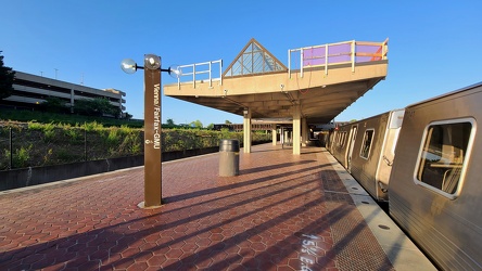 Vienna station in late afternoon