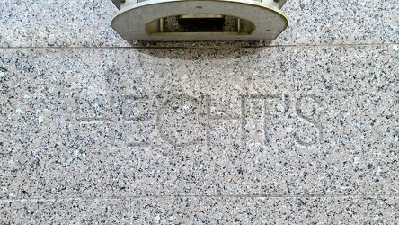 Hecht's name carved into stone