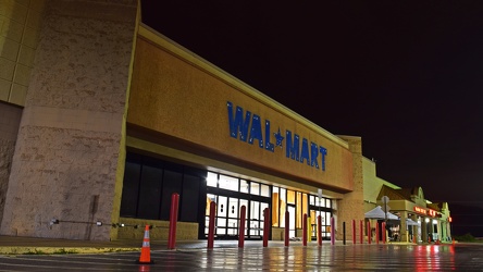 Former Walmart in Leesburg, Virginia at night [05]