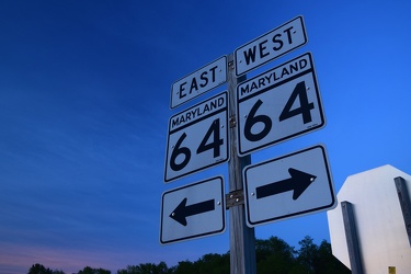 Signage for Maryland Route 64 [03]